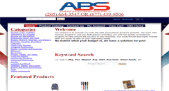 Desktop Screenshot of abs-promo.com